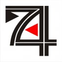7.4 logo tasarımı